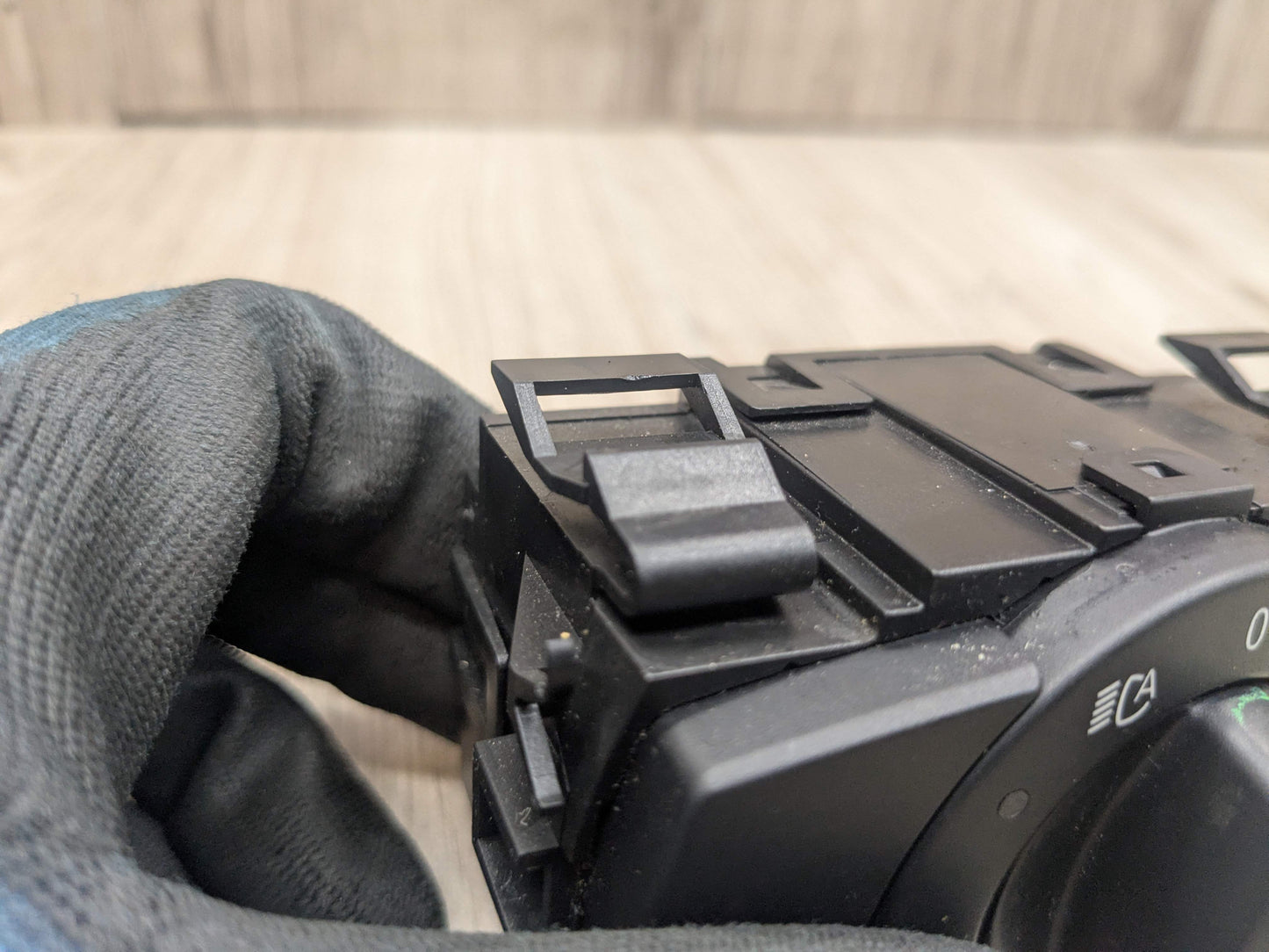 OEM BMW E82 E88 E90 E92 E93 M3 Headlight Switch Control Panel Light Module Black