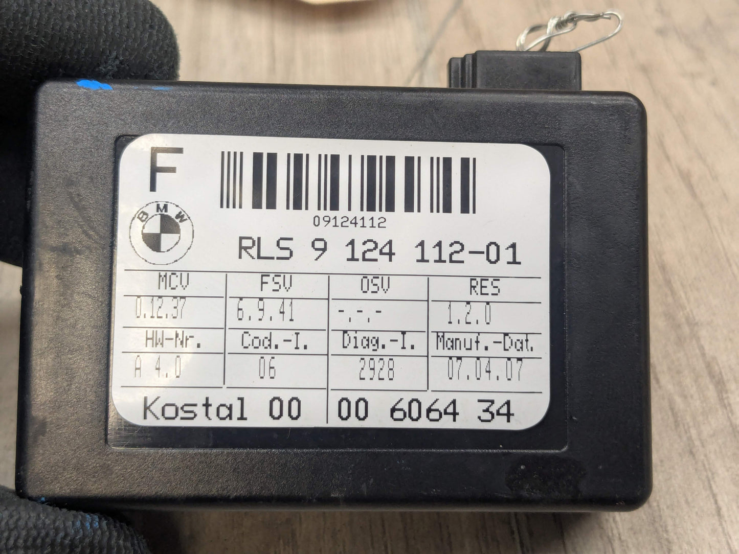 OEM BMW E82 E84 E88 E90 E92 E93 M3 Windshield RLS Solar Rain Light Sensor Module