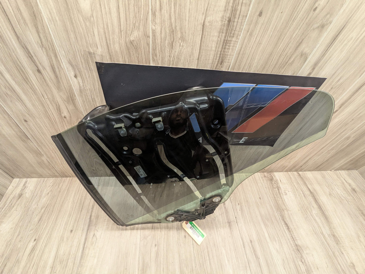 07-13 OEM BMW E93 328 335 M3 Convertible Rear Left Driver Window Regulator Glass