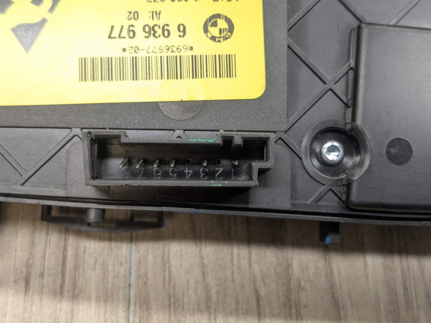 OEM BMW E93 328 335 M3 Front Left Driver Memory Seat Adjustment Control Switch