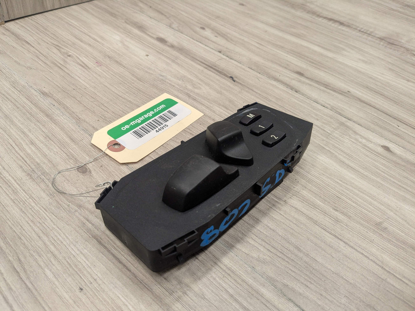 OEM BMW E93 328 335 M3 Front Left Driver Memory Seat Adjustment Control Switch