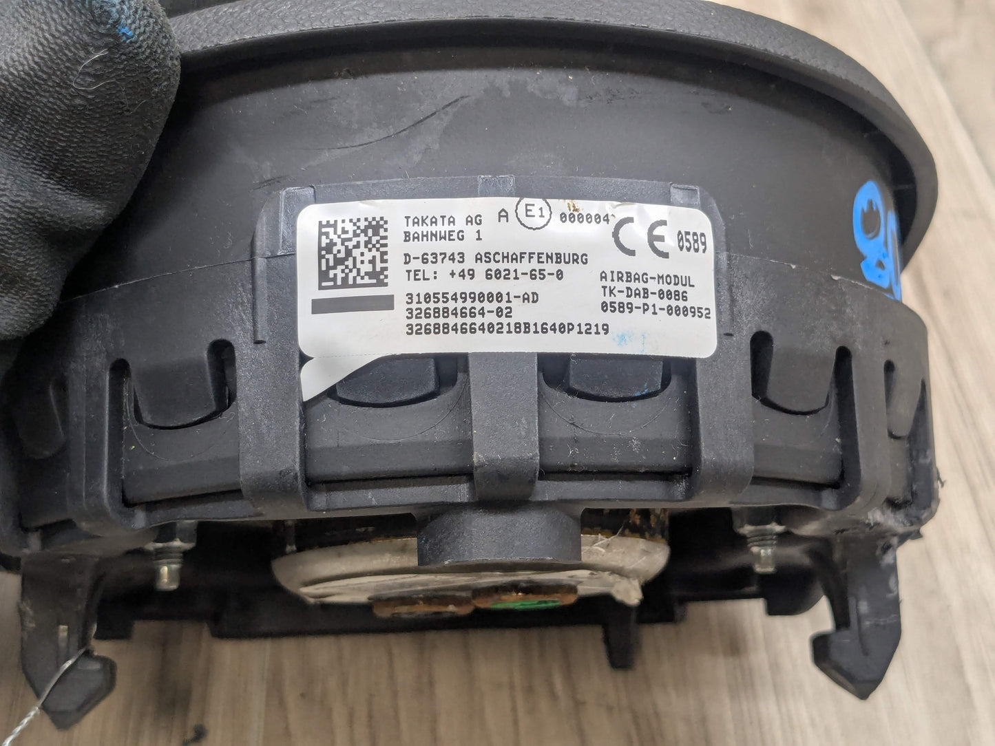 OEM BMW E82 E84 E88 E90 E92 E93 Front Driver SPORT Steering Wheel Airbag Air Bag