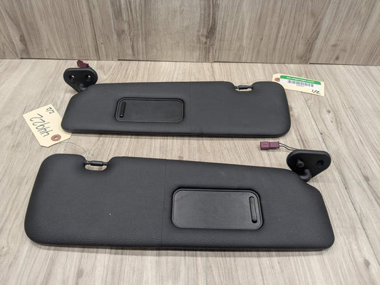 07-13 OEM BMW E88 E93 128 328 335 M3 Convertible Sun Visor Black Pair SET