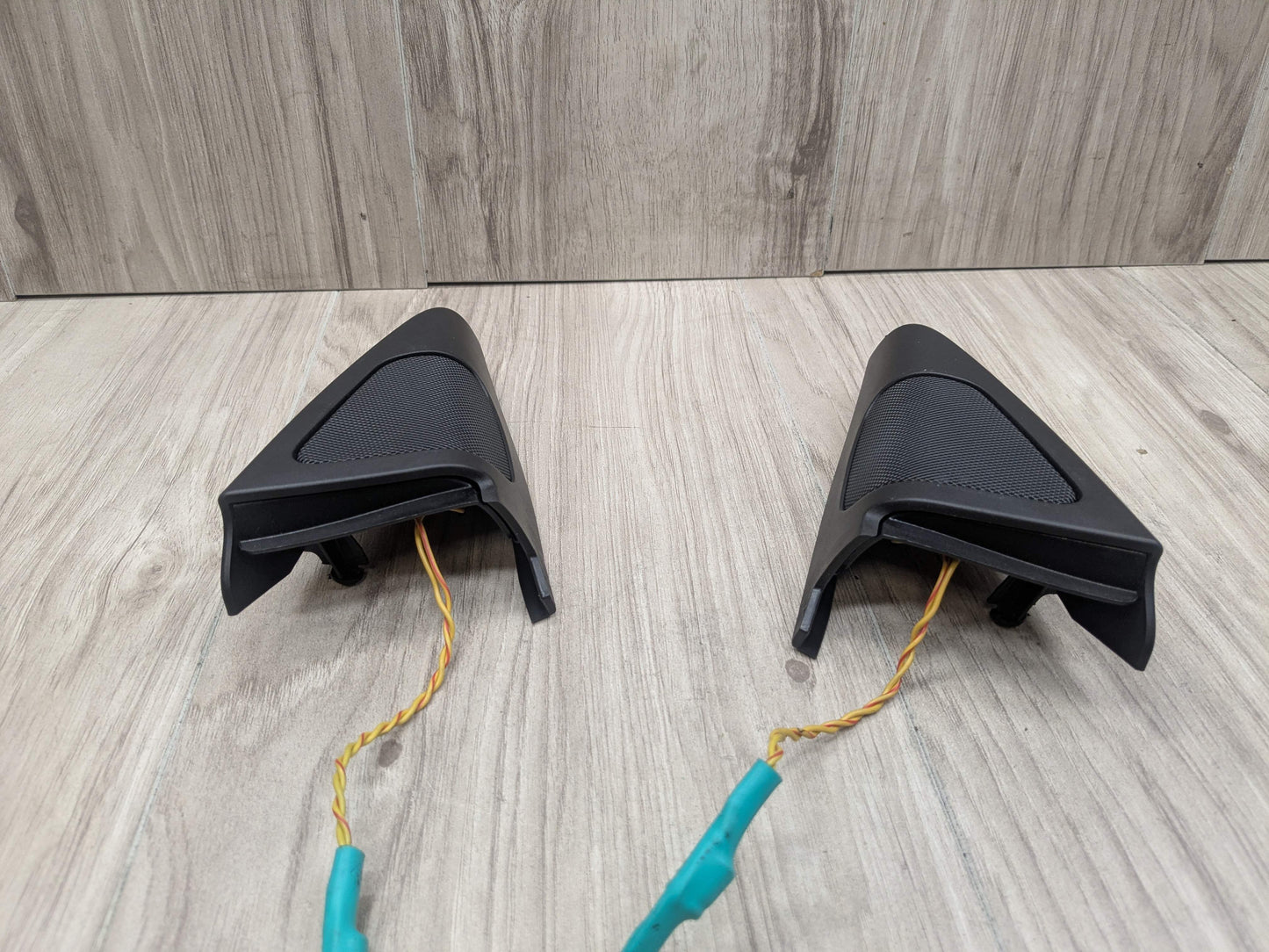 07-13 OEM BMW E92 E93 335 M3 Front Left Right Door Tweeter Speaker Cover SET