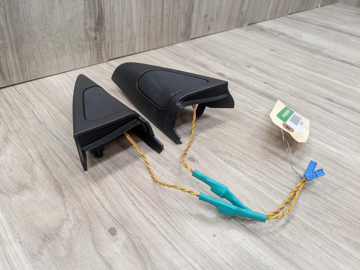 07-13 OEM BMW E92 E93 335 M3 Front Left Right Door Tweeter Speaker Cover SET