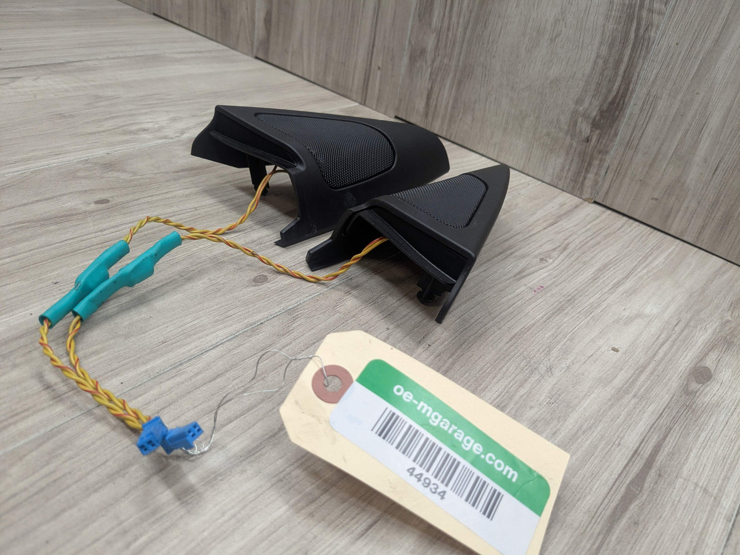 07-13 OEM BMW E92 E93 335 M3 Front Left Right Door Tweeter Speaker Cover SET