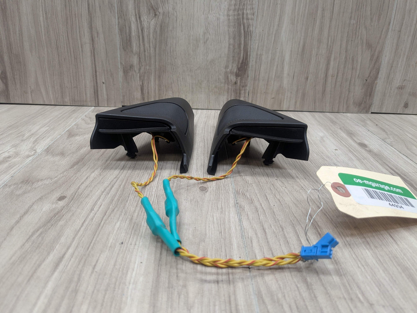 07-13 OEM BMW E92 E93 335 M3 Front Left Right Door Tweeter Speaker Cover SET