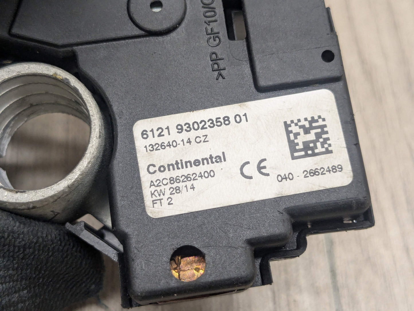 10-18 OEM BMW F01 F06 F07 F10 F12 F13 Negative Cable Terminal IBS Sensor Black