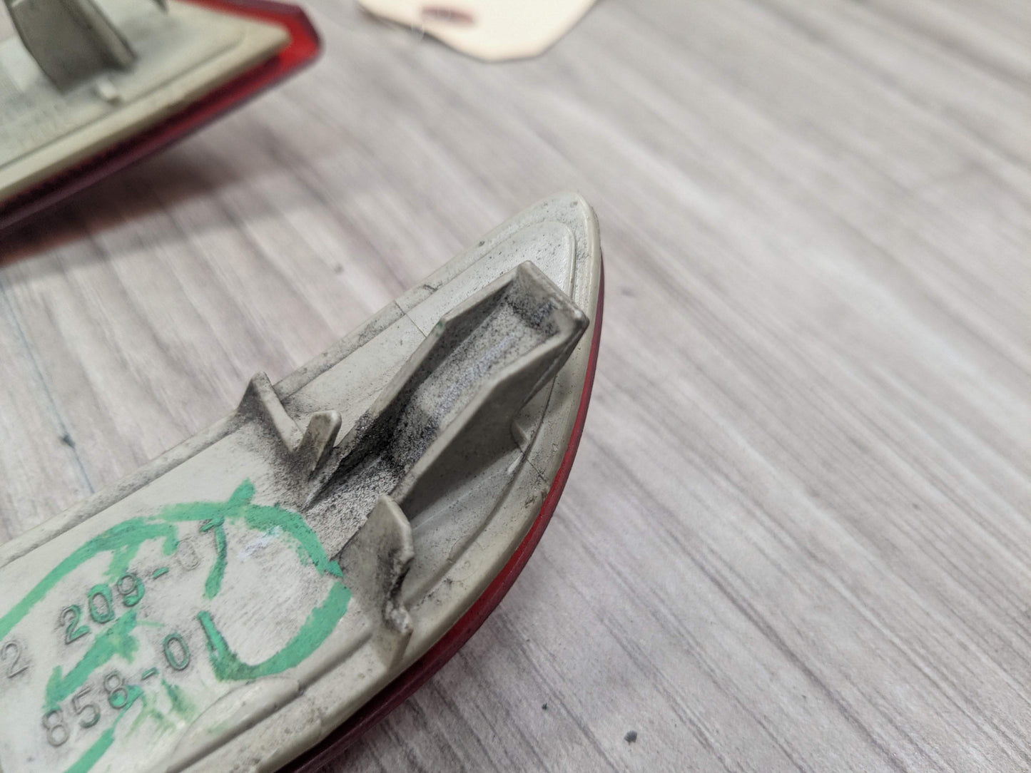 11-17 OEM BMW F25 X3 Rear Bumper Left Right Side Reflector Marker Light PAIR