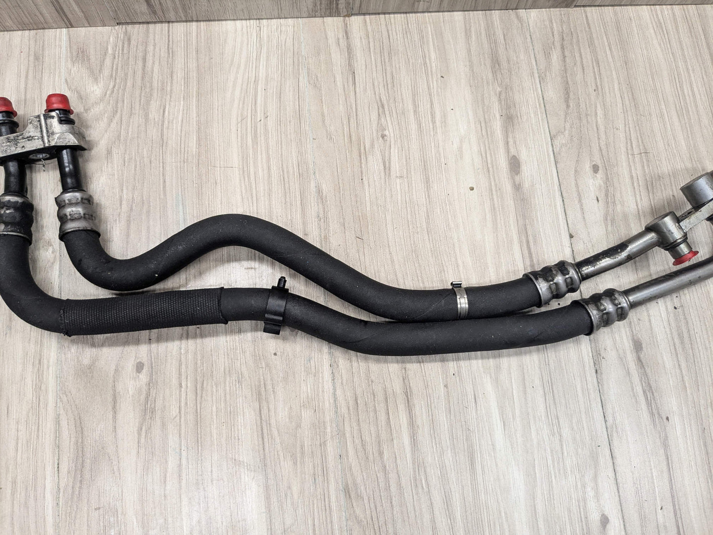 07-15 OEM BMW E84 X1 E90 E92 E93 335 Engine N54 N55 Oil Cooler Lines PAIR