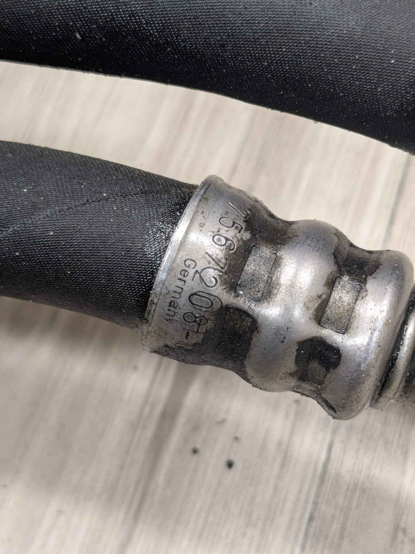 07-15 OEM BMW E84 X1 E90 E92 E93 335 Engine N54 N55 Oil Cooler Lines PAIR