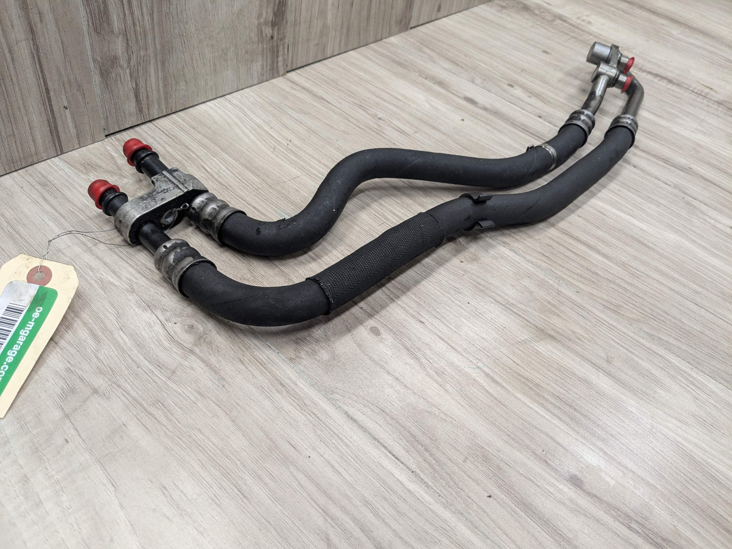 07-15 OEM BMW E84 X1 E90 E92 E93 335 Engine N54 N55 Oil Cooler Lines PAIR