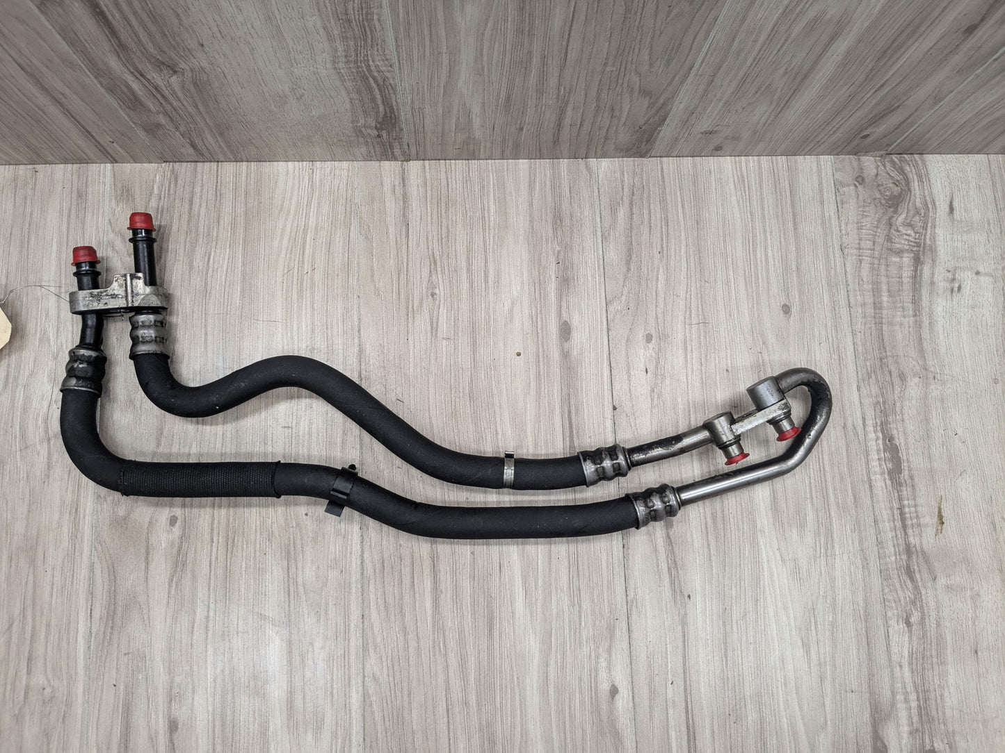 07-15 OEM BMW E84 X1 E90 E92 E93 335 Engine N54 N55 Oil Cooler Lines PAIR