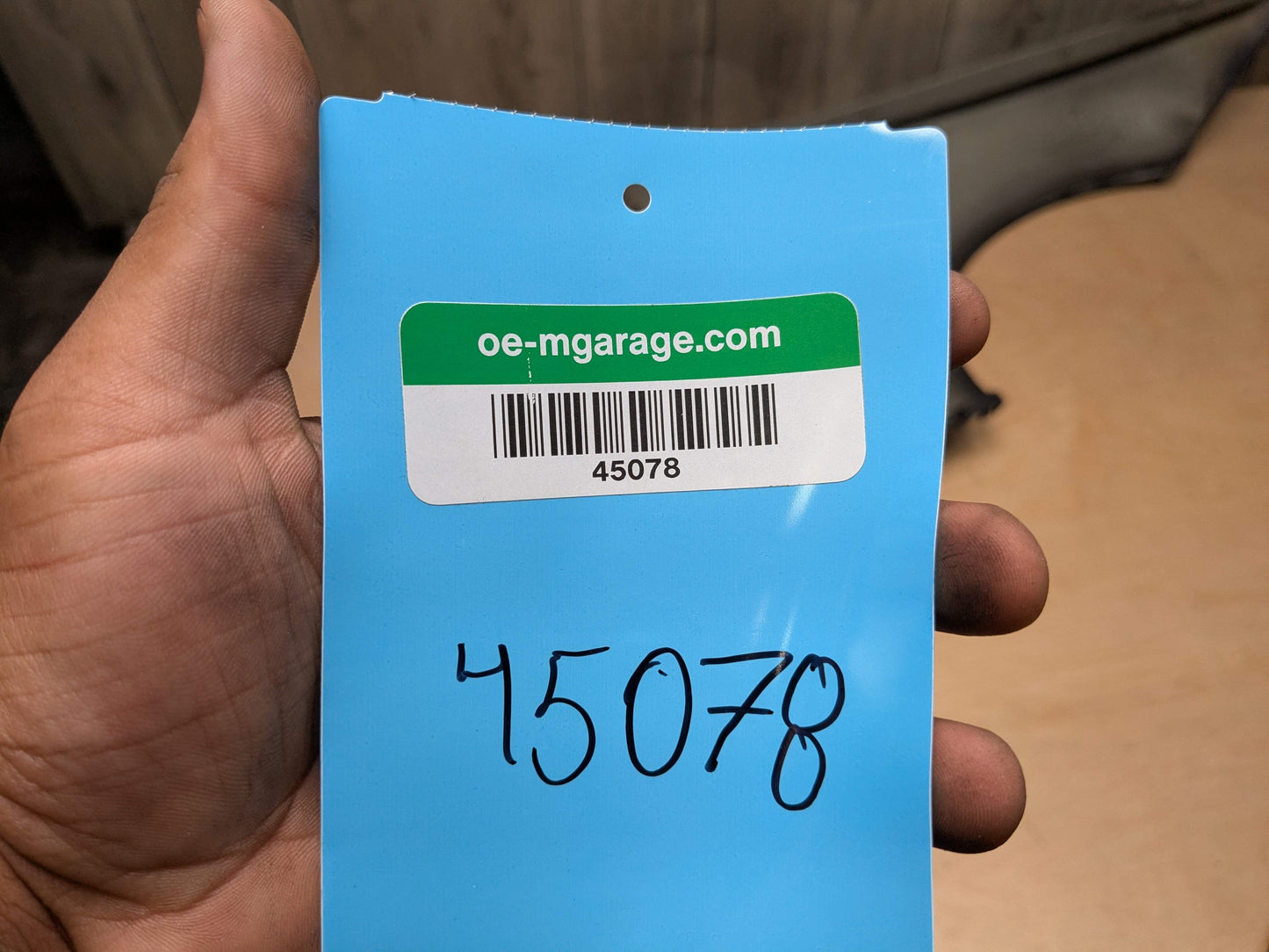 08-13 OEM BMW E82 E88 128 135 Left Driver Side Fender Panel Black