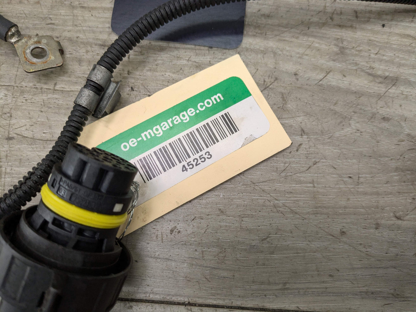 11-13 OEM BMW E92 E93 335 N55 Engine Transmission Module Box Wire Harness