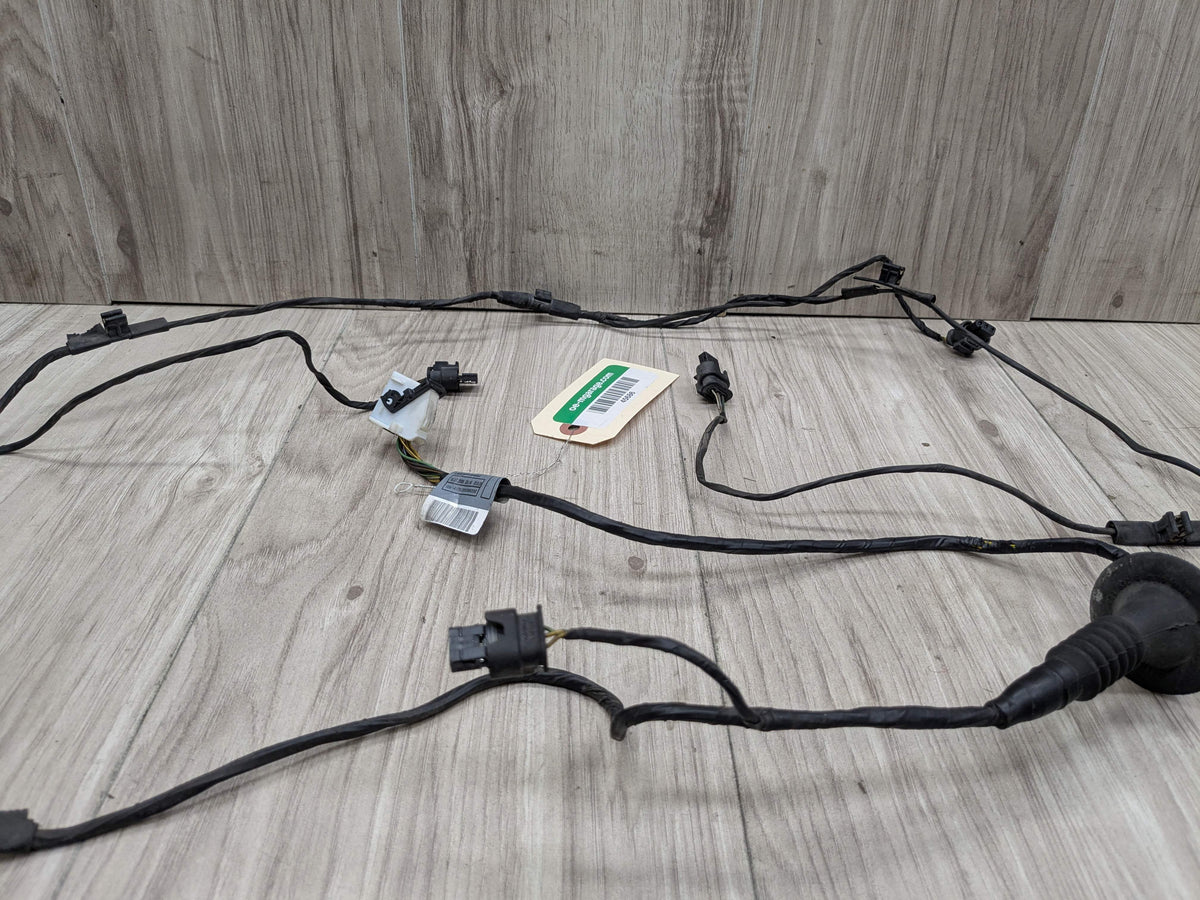 07-10 OEM BMW E70 X5 Rear Parking Distance Sonic Sensors PDC Wire Harness