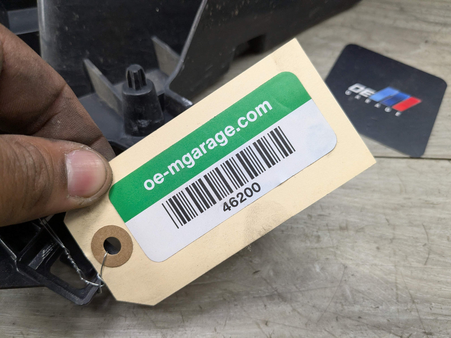 15-19 OEM BMW F16 X6 Rear Right Passenger Bumper Supports Brackets Mount