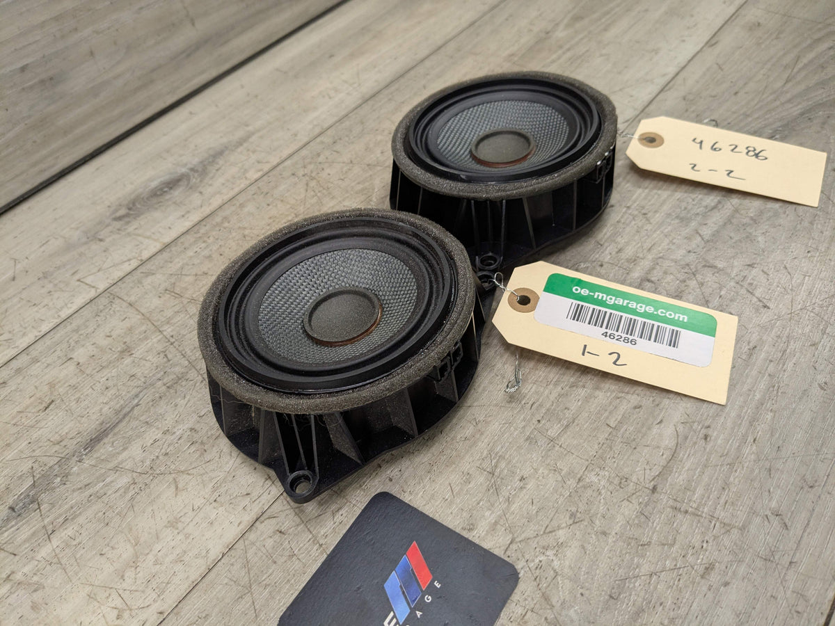 OEM BMW F15 F16 X5 X6 Left Right Door Top Hifi MID Range Loud Speaker Stereo SET