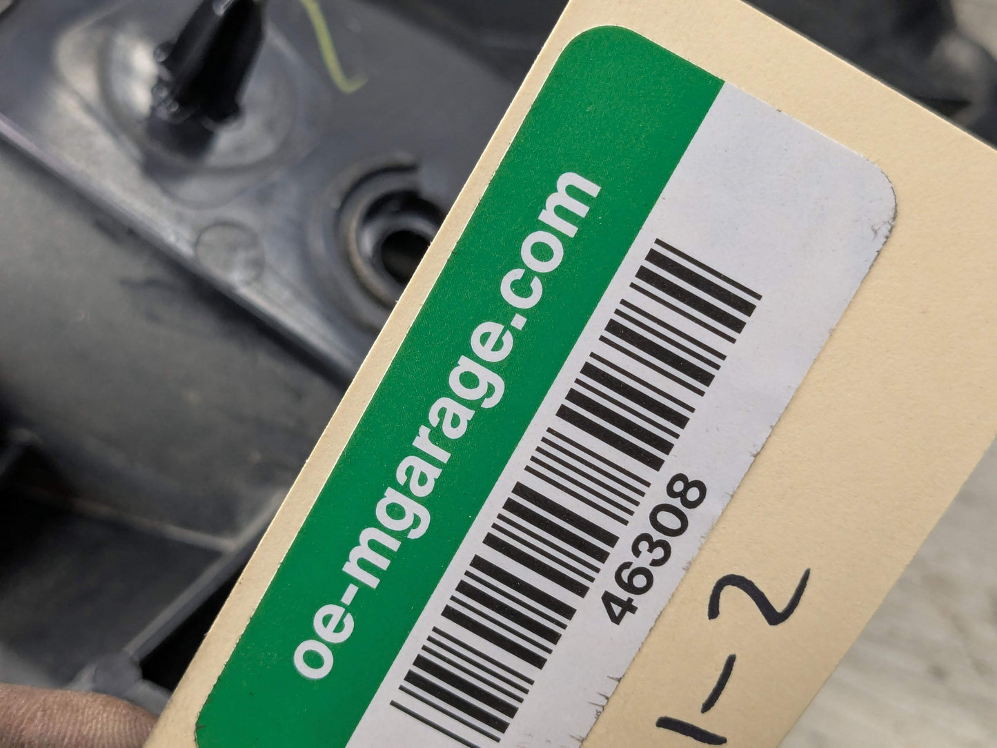 15-19 OEM BMW F16 X6 Rear Right Passenger Bumper Supports Brackets Mounts PAIR