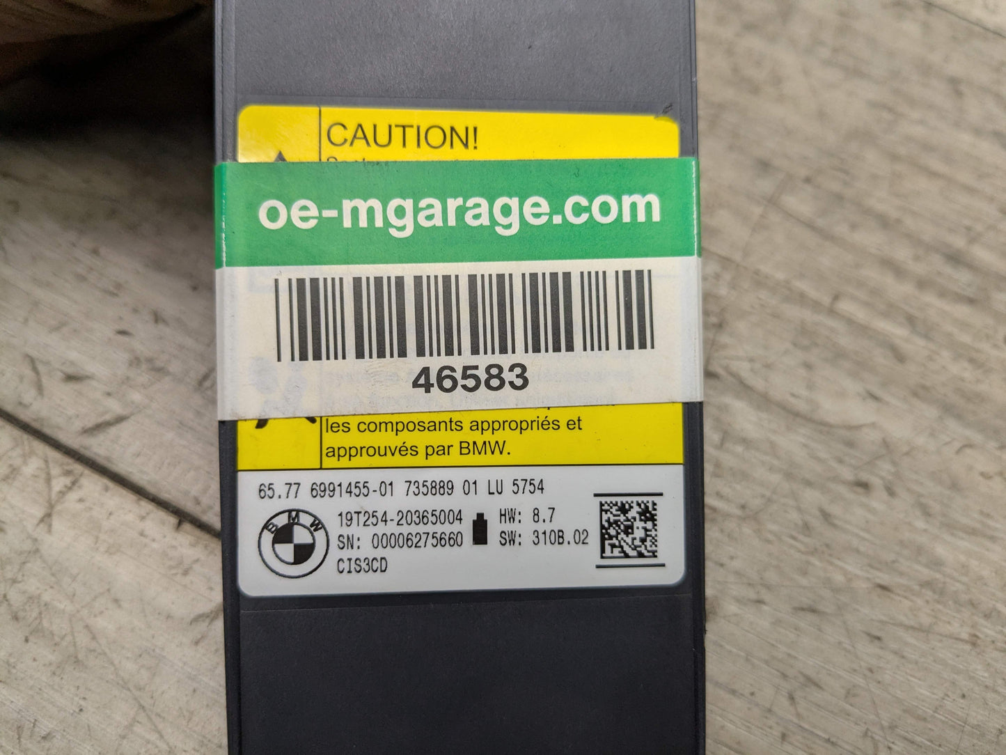 OEM BMW F90 F97 G01 G12 G20 G26 G30 Front Left Right Seat Occupant Sensor Module