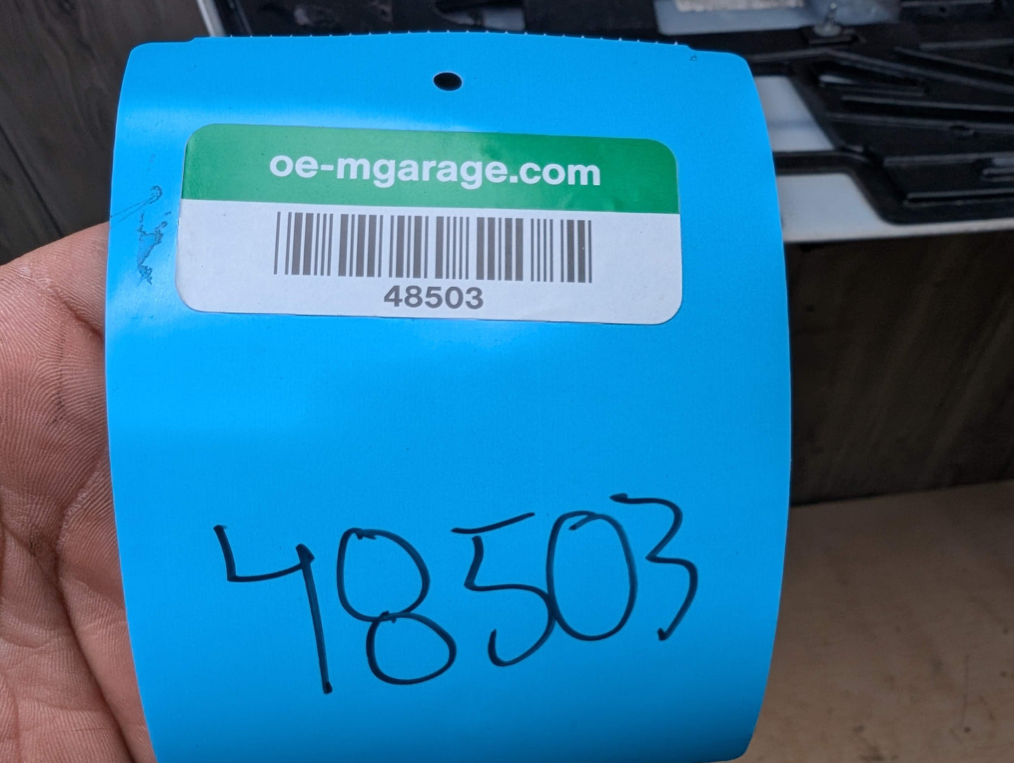 14-18 OEM BMW F15 X5 Rear Door Liftgate Spoiler Wing Molding Brake Light Panel