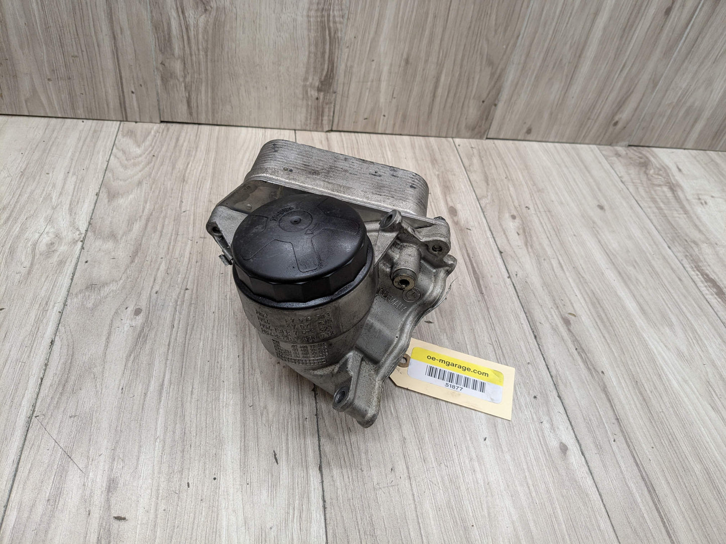 07-13 OEM BMW E82 E90 E92 135 335 N54 N55 Engine Oil Filter Housing COOLER