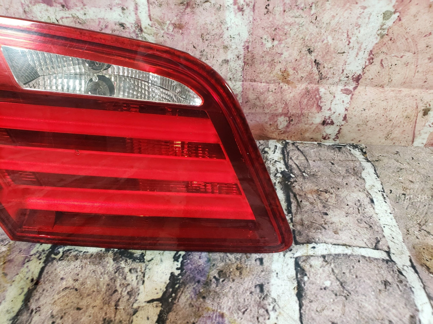 11-13 OEM BMW F10 528 535 550 M5 Rear Driver Left Side Inner Trunk Tail Light