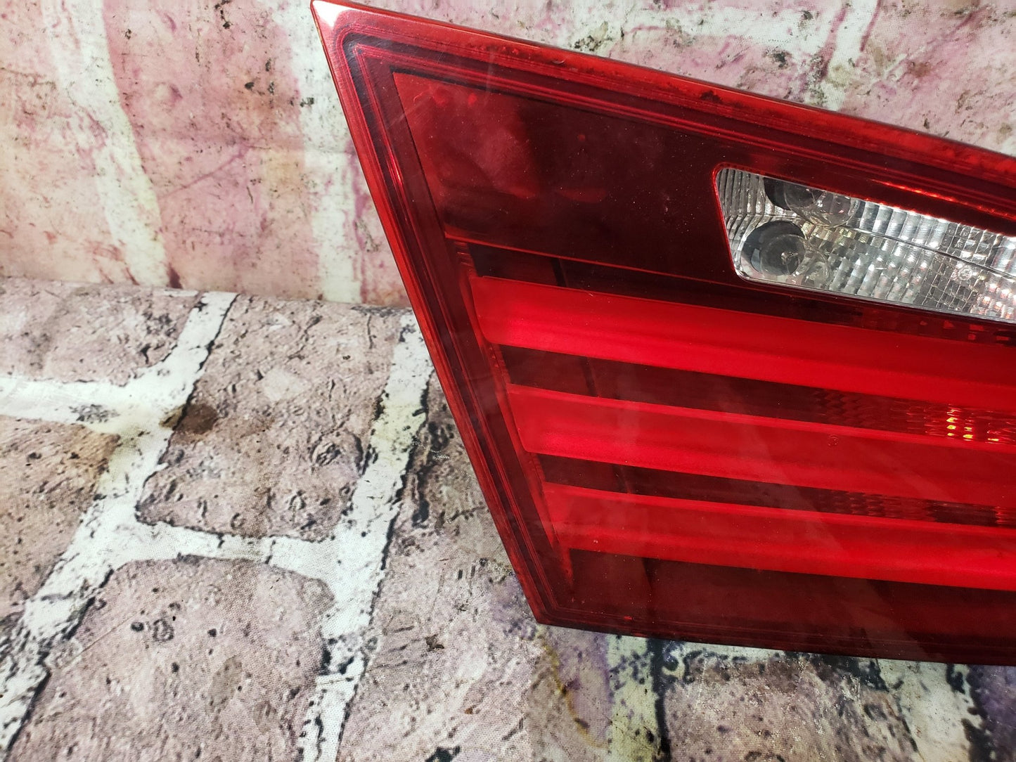 11-13 OEM BMW F10 528 535 550 M5 Rear Driver Left Side Inner Trunk Tail Light