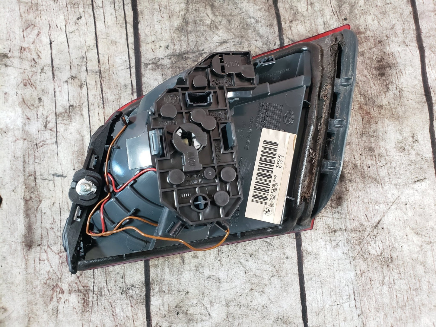 11-13 OEM BMW F10 528 535 550 M5 Rear Driver Left Side Inner Trunk Tail Light