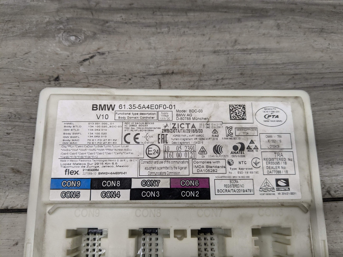 19-21 OEM BMW G20 330 M340 Body Domain Controller BDC Module + Key