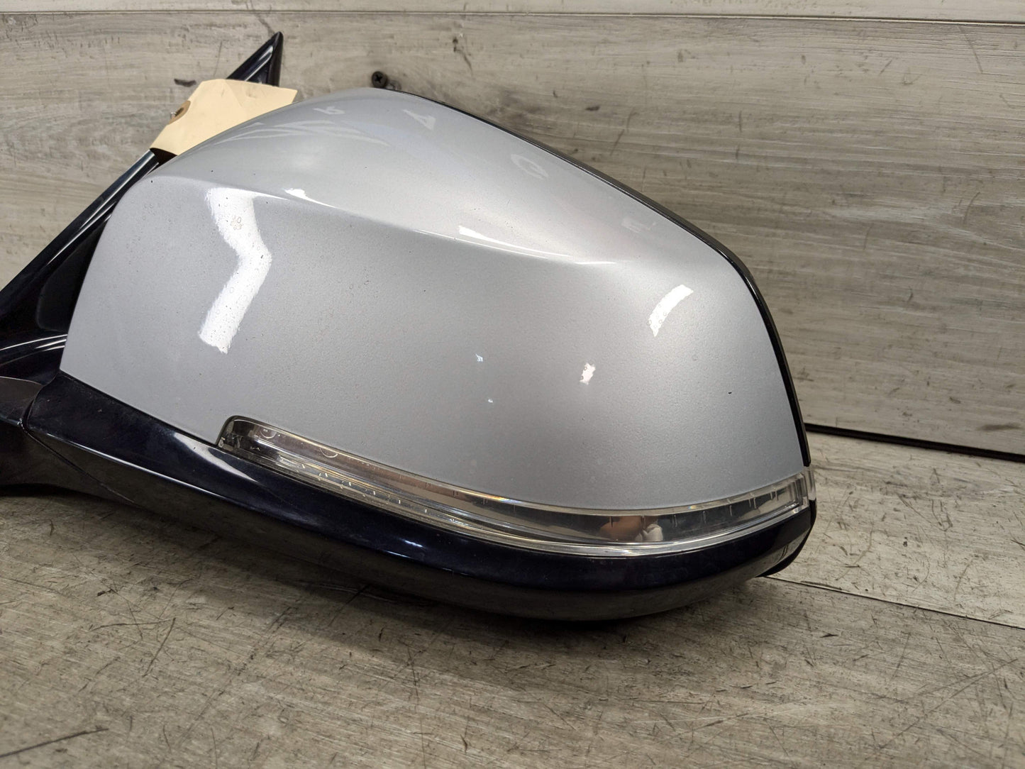 12-18 OEM BMW F30 F31 335 Left Driver Side Mirror Assembly Auto Dip Silver