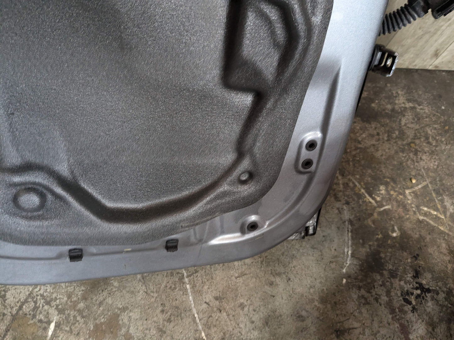 SCRATCHES* 14-18 OEM BMW F15 F85 X5 REAR LEFT Driver Side Door Shell Panel Gray
