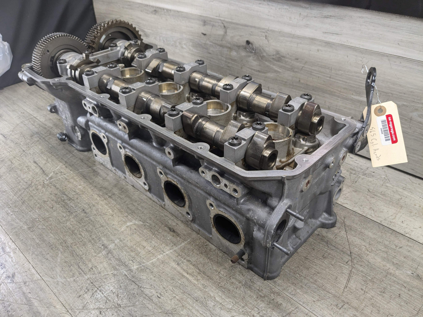 06-13 OEM BMW E90 E92 E93 Engine S65 Driver Left Side Cylinder Head