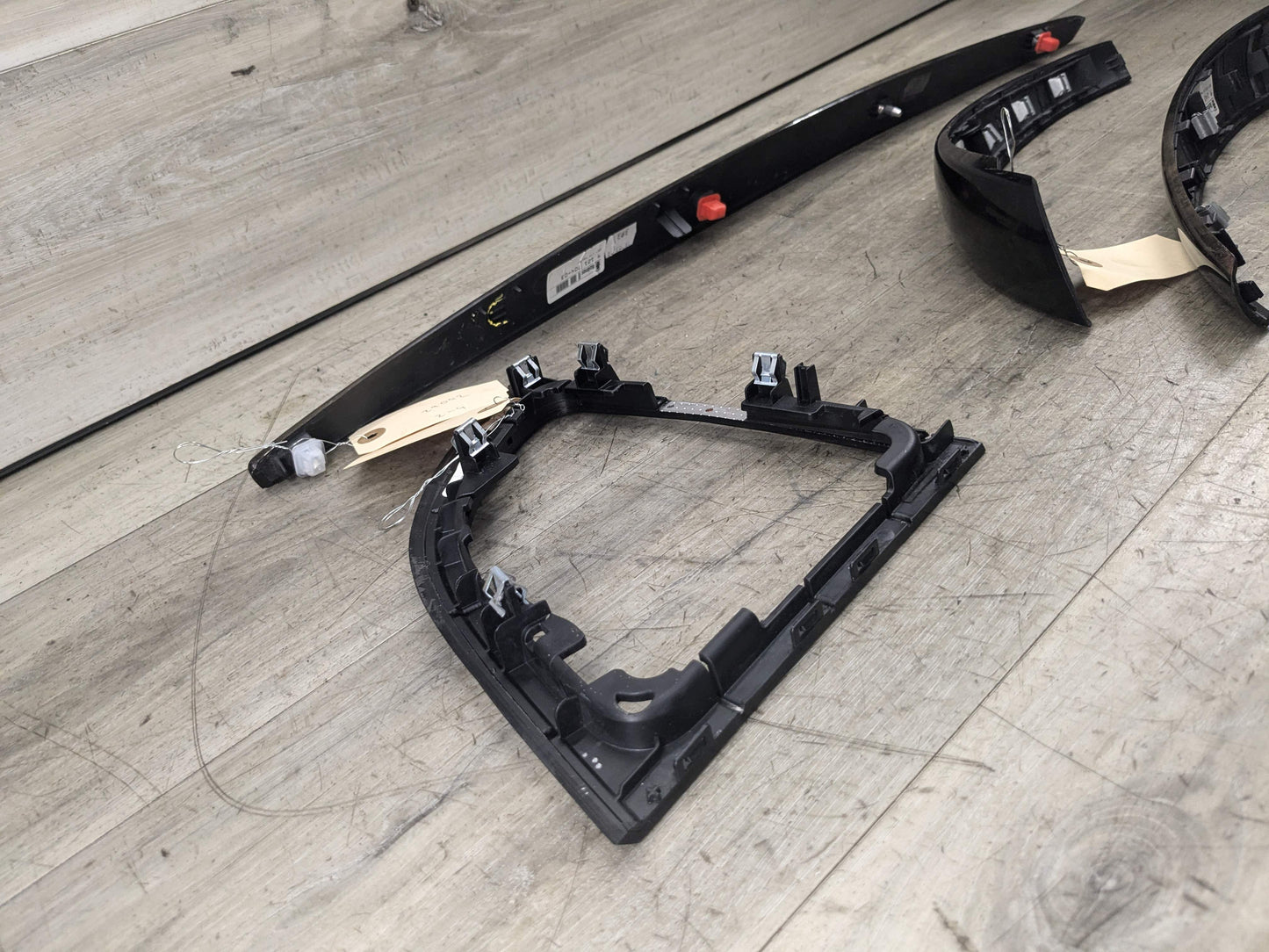**08-13 OEM BMW E82 E88 135 Center Console Dash Doors Interior Trim Strips Panel