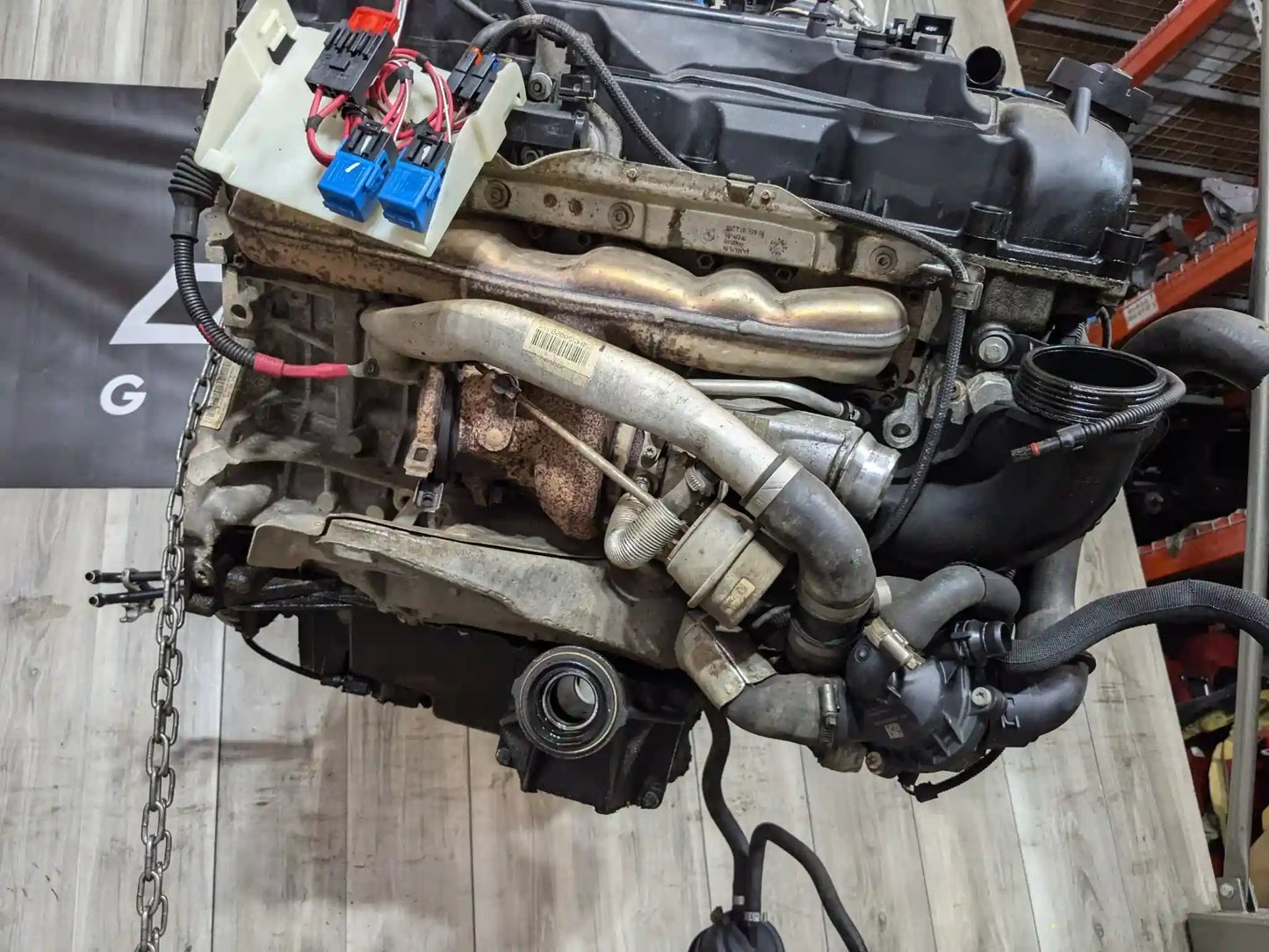 OEM BMW E82 E90 E92 E93 135i 335i AWD N55 ENGINE MOTOR Complete PWG RAN! 153k