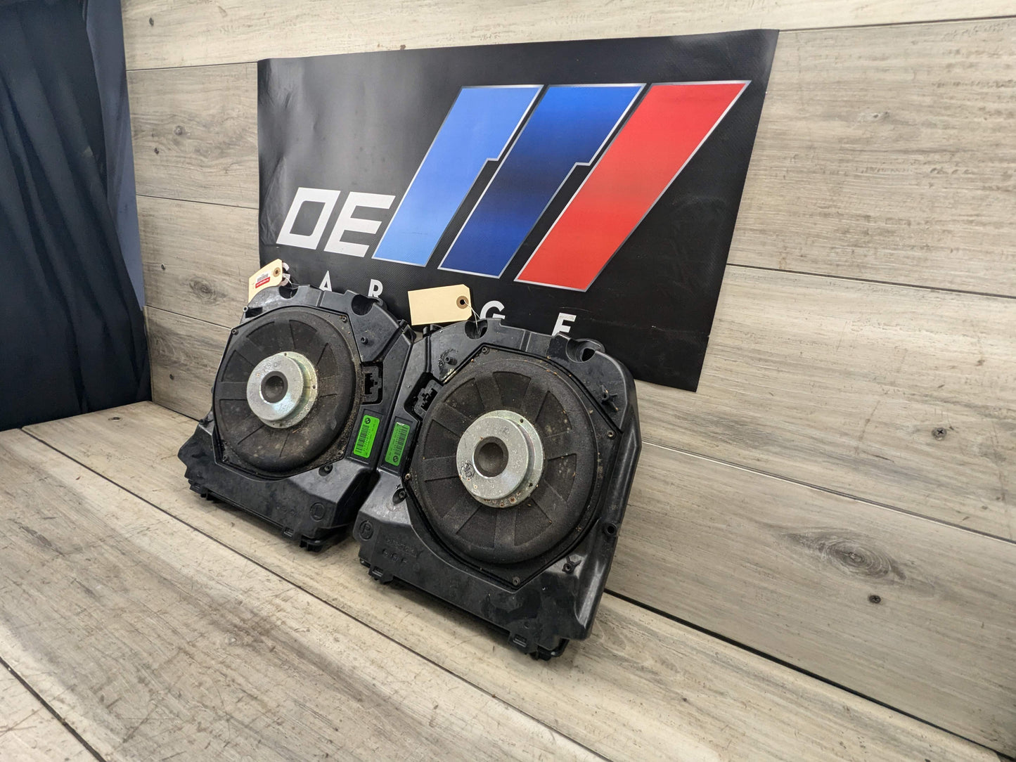 OEM BMW F10 528 535 550 M5 Sub Subwoofers Audio Speaker BANG & OLUFSEN Pair