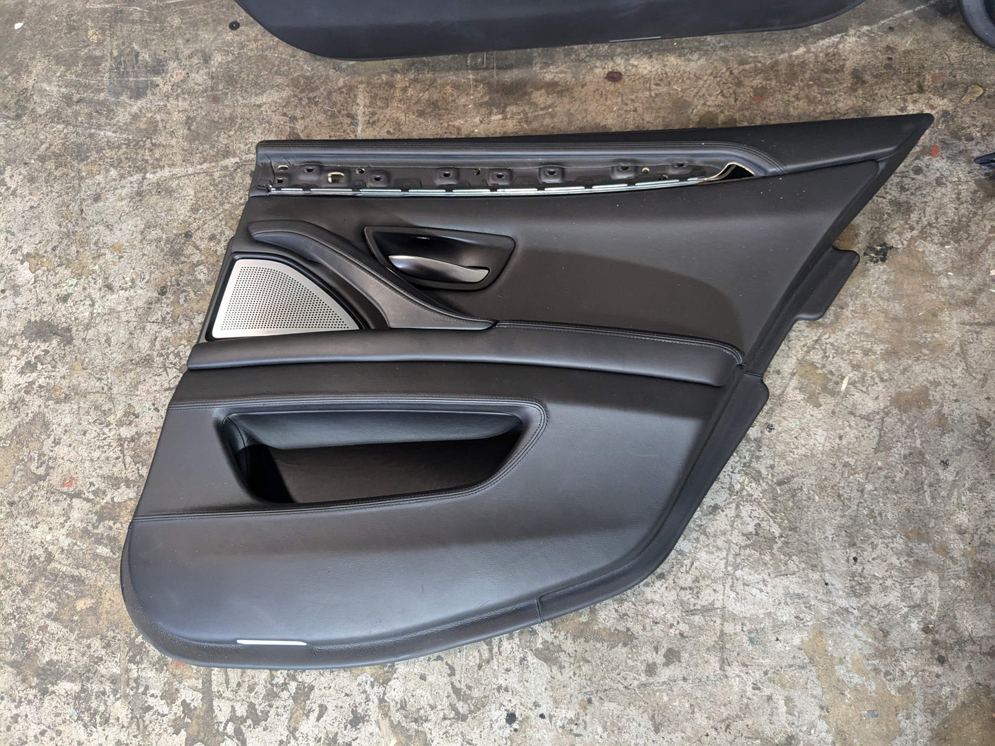 OEM BMW F10 M5 Front Rear Left Right Interior Door Panel Card Panel LEATHER