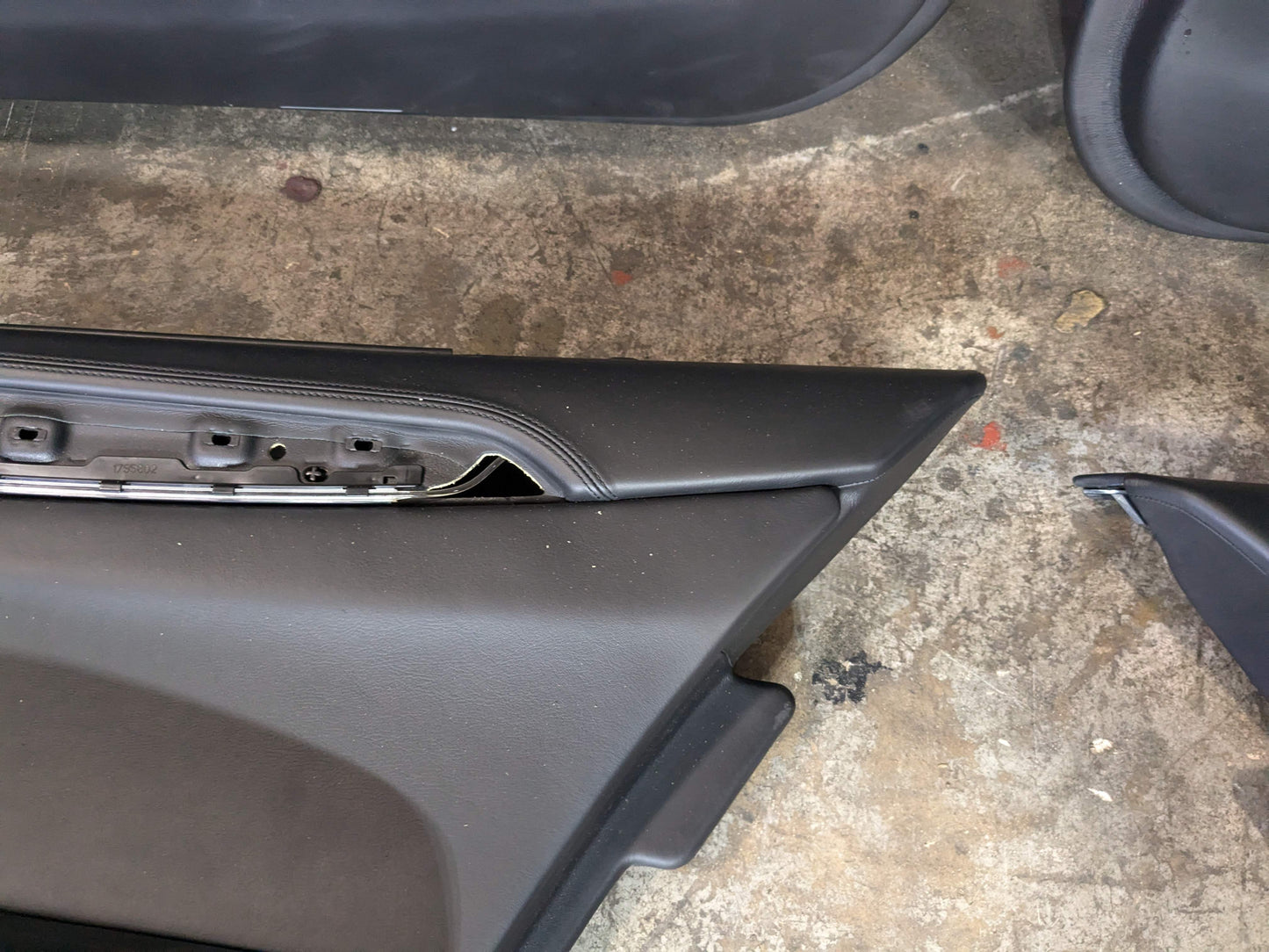 OEM BMW F10 M5 Front Rear Left Right Interior Door Panel Card Panel LEATHER