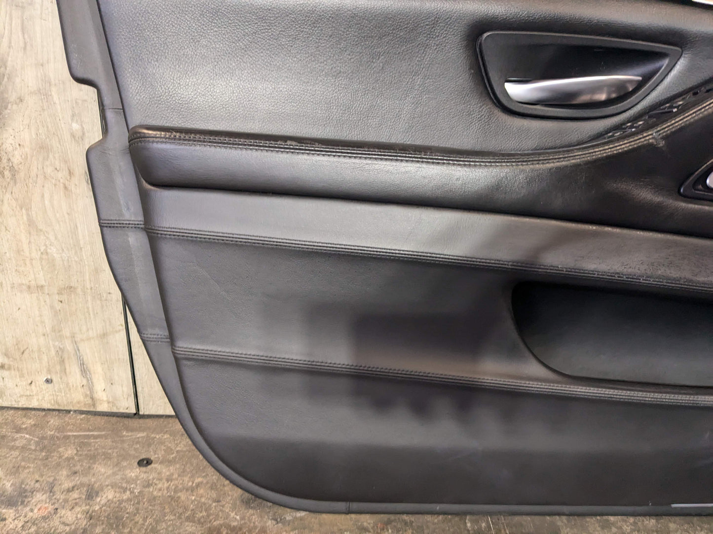 OEM BMW F10 M5 Front Rear Left Right Interior Door Panel Card Panel LEATHER