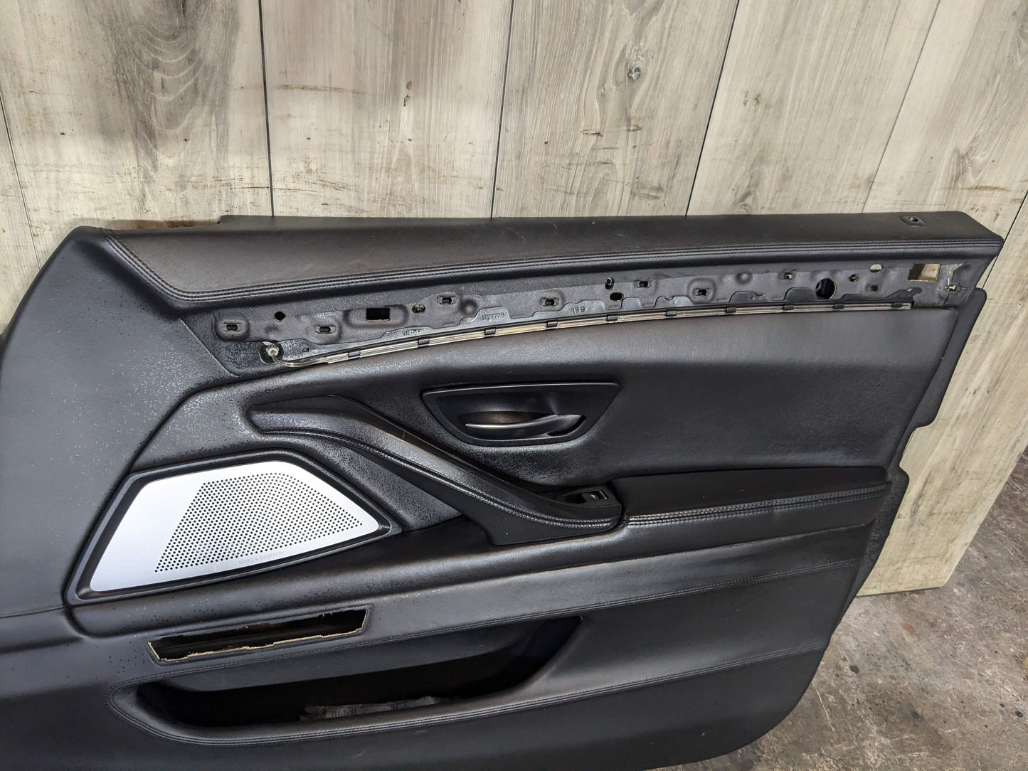 OEM BMW F10 M5 Front Rear Left Right Interior Door Panel Card Panel LEATHER