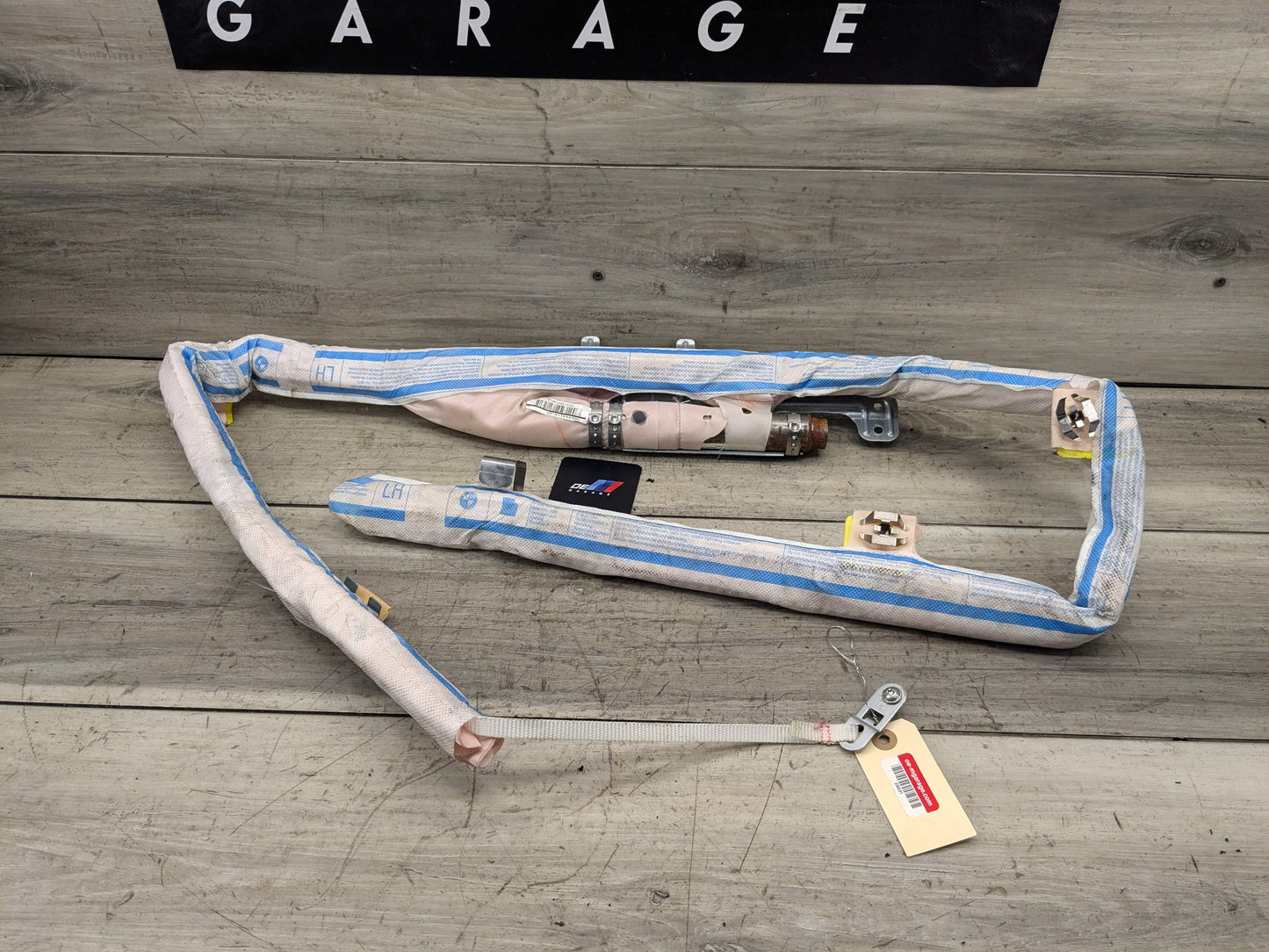11-16 OEM BMW F10 528 535 550 Left Driver Top Roof Head Air Bag Airbag Curtain