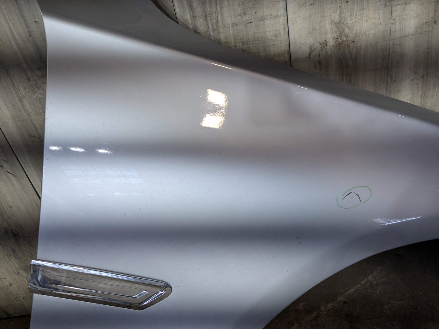09-15 OEM BMW F01 F02 740 750 Front Right Passenger Side Fender Panel Silver
