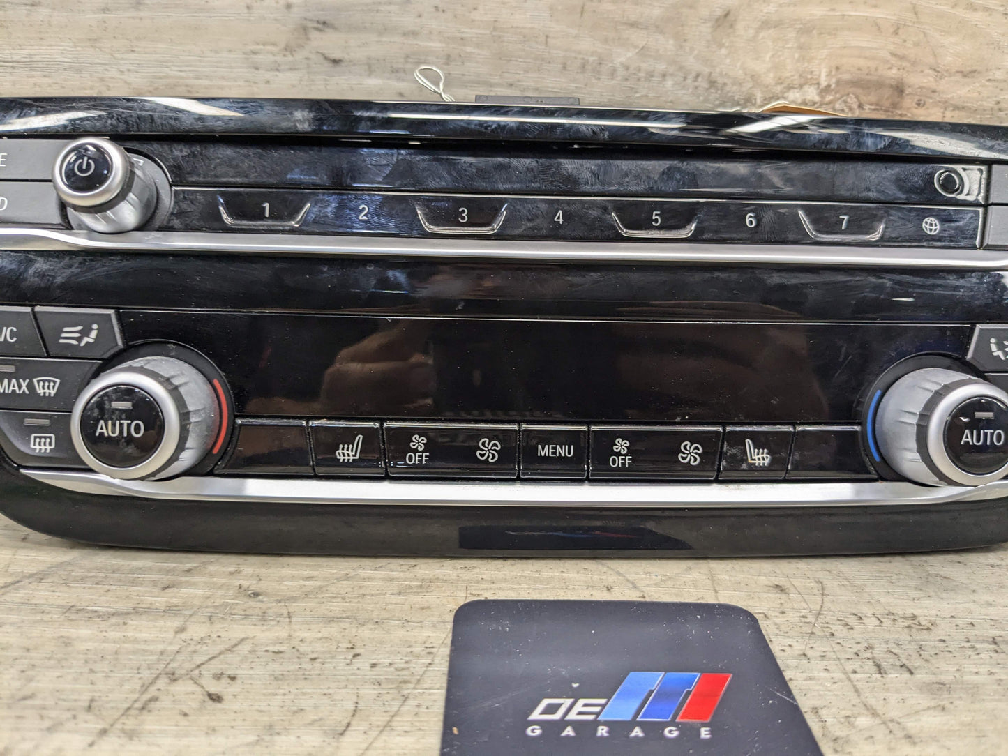 17-23 OEM BMW G30 G32 530 540 AC Climate Control Panel Radio Media Buttons