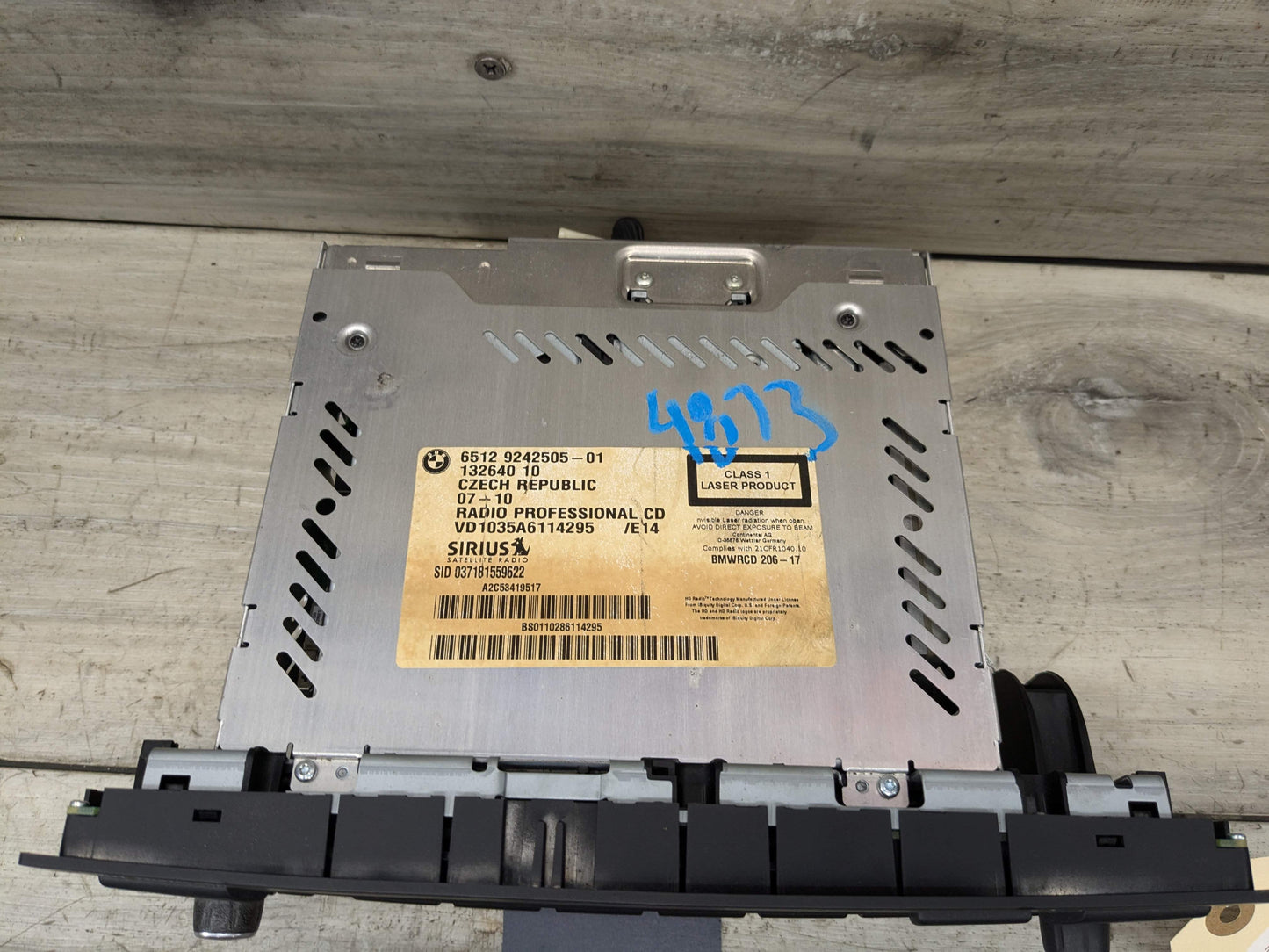 07-13 OEM BMW E82 E88 E90 E93 CD Radio Professional Tuner Receiver CD Player