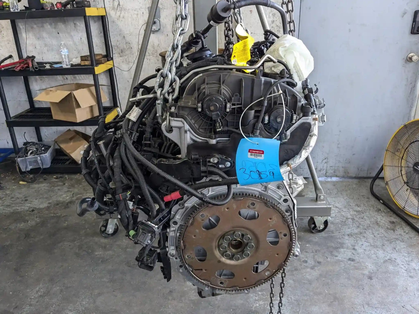 19-21 OEM BMW G20 G30 330 530 Long Block RWD B46 COMPLETE ENGINE MOTOR Ran