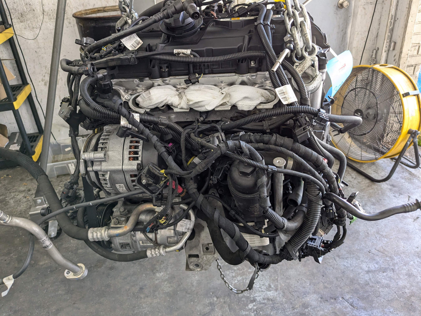 19-21 OEM BMW G20 G30 330 530 Long Block RWD B46 COMPLETE ENGINE MOTOR Ran