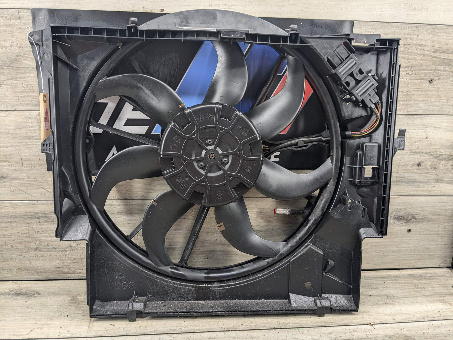 07-13 OEM BMW E88 E90 E92 N54 N55 Engine Radiator Cooling Auxiliary Fan 600W