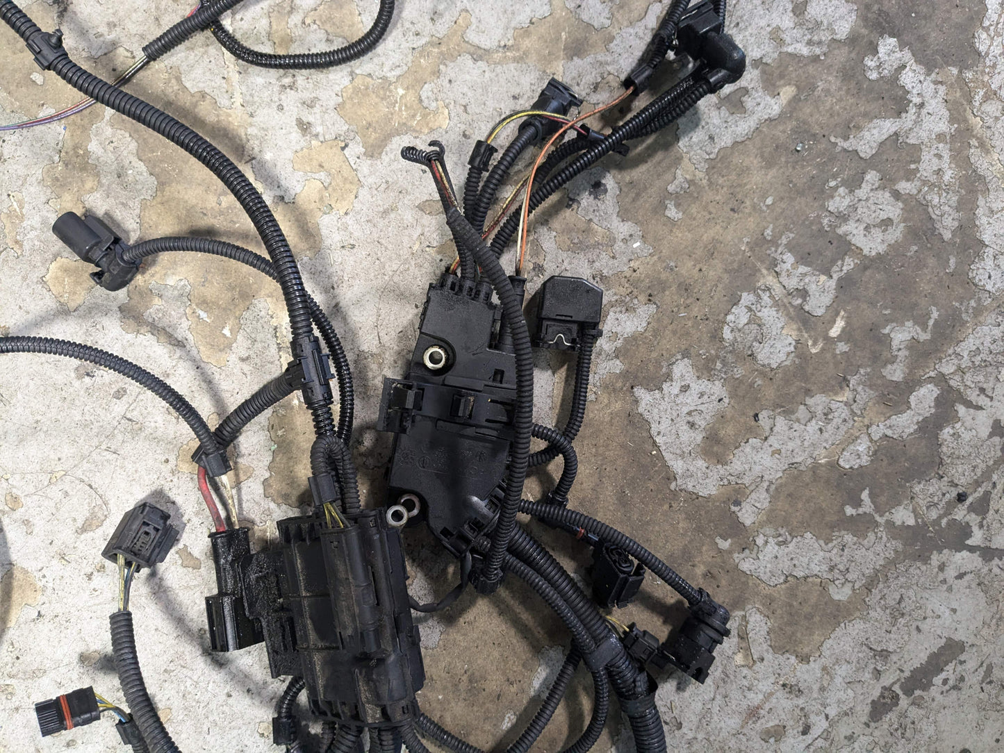 OEM BMW E90 E92 E93 N55 Engine Transmission Wiring Wire Harness SET