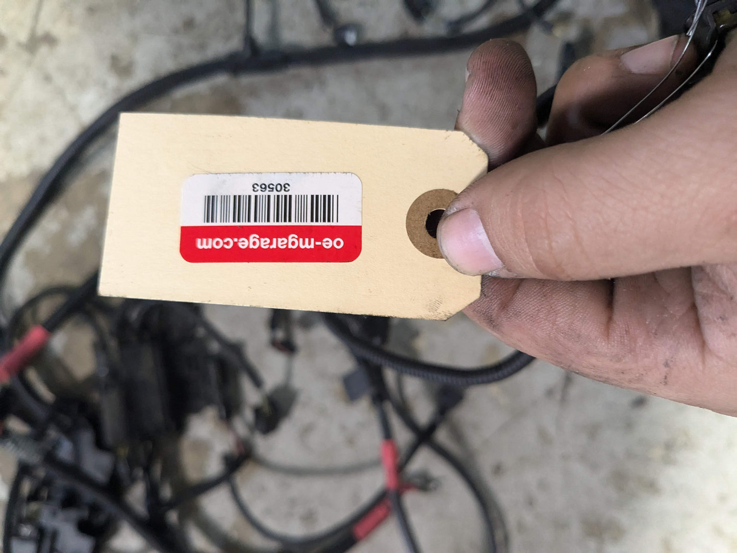 OEM BMW E90 E92 E93 N55 Engine Transmission Wiring Wire Harness SET