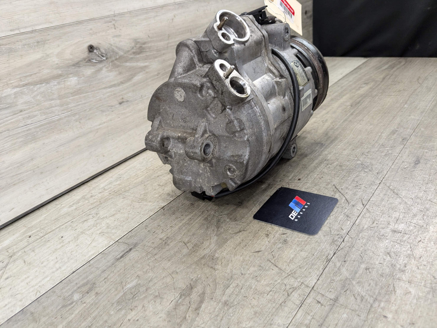 09-13 OEM BMW E70 X5 Diesel Engine M57Y AC Compressor Clutch A/C Pump Pulley